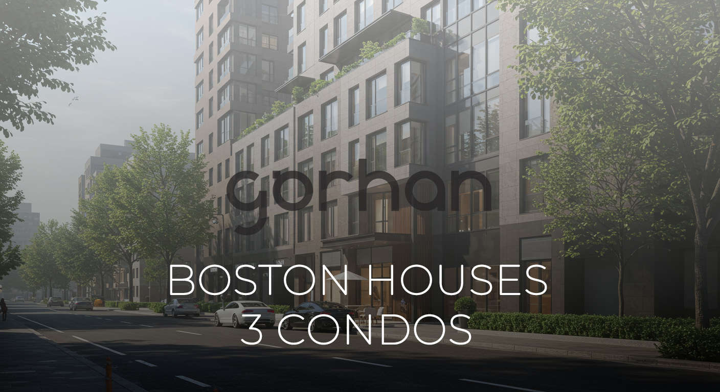 BOSTON HOUSES – 3 CONDOS